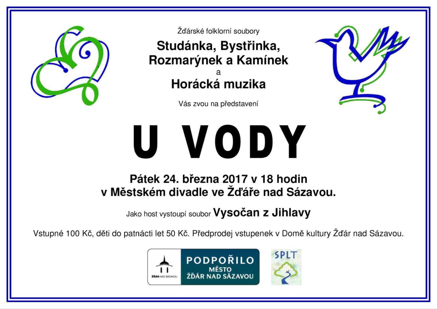 U vody